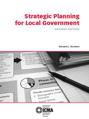 cover image of Strategic Planning for Local Government